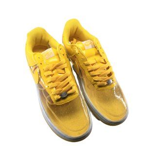 Nike air force 1 Women Size 8.5 Yellow Transparent